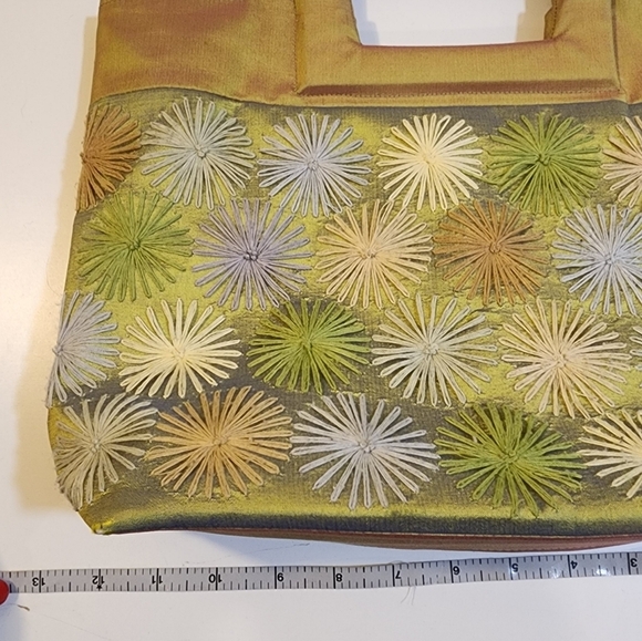 The Silk Trading Co.  100% Silk Embroidered Purse - Picture 15 of 16